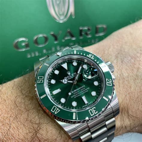 rolex submariner green price|rolex submariner green dial price.